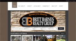 Desktop Screenshot of brittbarnes.net