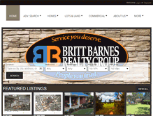 Tablet Screenshot of brittbarnes.net